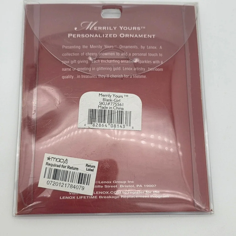 Lenox this item